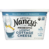 Nancys Cottage Cheese, 2% Milkfat Min, Lowfat, Organic - 16 Ounce 