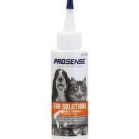 Pro Sense Ear Solutions, Enzymatic Formula, for Dogs & Cats - 4 Ounce 