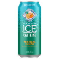 Sparkling Ice Sparkling Water, Zero Sugar, Tropical Punch Flavored - 16 Fluid ounce 