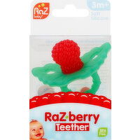 RaZbaby Teether, Raz-Berry, Silicone, Soft - 1 Each 