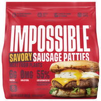 Impossible Sausage Patties, Savory - 8 Each 