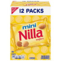 Nilla Wafers, Mini, 12 Packs - 12 Each 