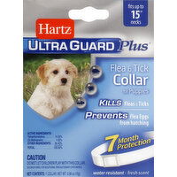 Hartz Flea & Tick Collar, for Puppies, White, Fresh Scent - 1 Each