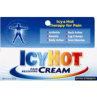 Icy Hot Pain Relieving Cream, Extra Strength - 3 Ounce 