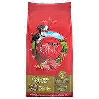 Purina One Dog Food, Natural, Lamb & Rice Formula, Adult - 8 Pound 