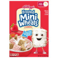 Frosted Mini-Wheats Cereal, Strawberry - 13.3 Ounce 