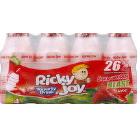 Ricky Joy Yogurty Drink, Strawberry Blast - 4 Each 