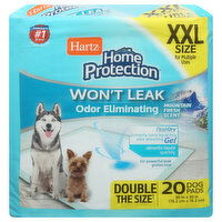 Hartz Dog Pads, Odor Eliminating, Mountain Fresh Scent, XXL - 20 Each 