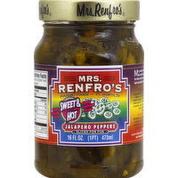 Mrs. Renfro's Jalapeno Peppers, Sweet & Hot - 16 Ounce 