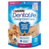 DentaLife Dog Treats, Daily, Oral Care, S/Med (20-40 Lbs) - 10 Each 