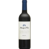 Menage a trois Merlot, California, 2015 - 750 Millilitre 