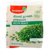 Brookshire's Diced Green Peppers - 12 Ounce 