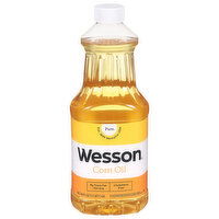 Wesson Corn Oil, Pure - 48 Fluid ounce 