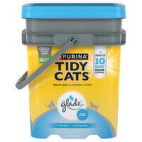 Tidy Cats Clumping Litter, Multi-Cat, Glade Clear Springs - 35 Pound 