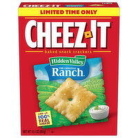 Cheez-It Snack Crackers, Baked, Ranch