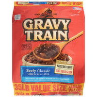 Gravy Train Dog Food, Beefy Classic, Value Size - 560 Ounce 