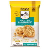 Toll House Cookie Dough, White Chip Macadamia Nut - 16 Ounce 