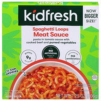 Kidfresh Spaghetti Loops, Meat Sauce - 7.25 Ounce 