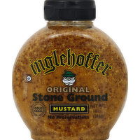 Inglehoffer Mustard, Stone Ground, Original - 10 Ounce 