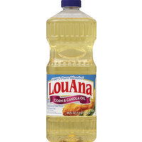 LouAna Corn & Canola Oil, 100% Pure Blended - 48 Ounce 