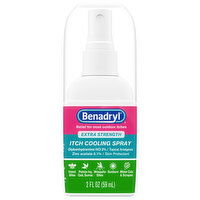 Benadryl Itch Cooling Spray, Extra Strength - 2 Fluid ounce 