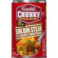 Campbell's Soup, Sirloin Steak with Hearty Vegetables