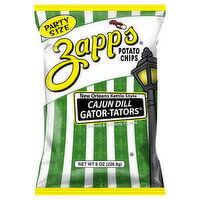 Zapp's New Orleans Kettle Style Cajun Dill Gator-tators Potato Chips - 8 Pint