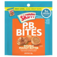 Skippy P.B. Bites, Double Peanut Butter - 6 Ounce 