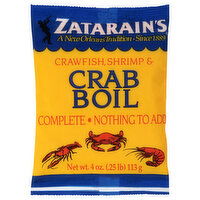 Zatarain's Preseasoned Crab Boil - 4 Ounce 