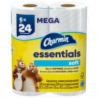 Charmin Bathroom Tissue, Soft, Mega, 2-Ply