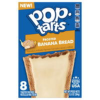 Pop-Tarts Toaster Pastries, Frosted Banana Bread - 8 Each 