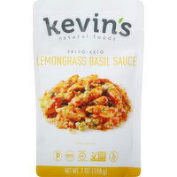 Kevins Sauce, Lemongrass Basil - 7 Ounce 