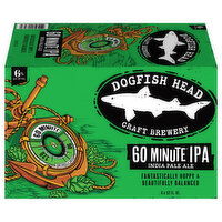 Dogfish Head Beer, 60 Minute IPA, India Pale Ale - 6 Each 