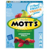 Mott's Assorted Fruit Fruit Flavored Snacks - 10 Each