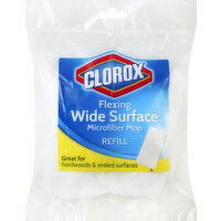 Clorox Microfiber Mop Refill, Flexing, Wide Surface - 1 Each