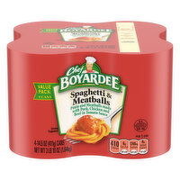 Chef Boyardee Spaghetti and Meatballs - 58 Ounce 