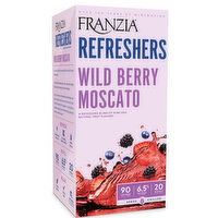 Franzia Wild Berry Refreshers Moscato Wine Box, 3.0 L     - 3 Litre 