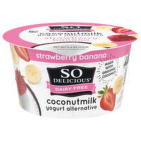 So Delicious Dairy Free Yogurt Alternative, Coconutmilk, Strawberry Banana