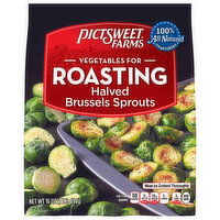 Pictsweet Farms Vegetables for Roasting, Brussels Sprouts, Halved - 16 Ounce 