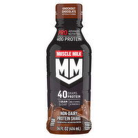 Muscle Milk Protein Shake, Non-Dairy, Knockout Chocolate - 14 Fluid ounce 