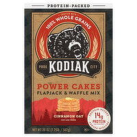 Kodiak Flapjack & Waffle Mix, Cinnamon Oat - 20 Ounce 