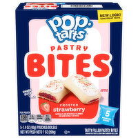 Pop-Tarts Pastry Bites, Frosted Strawberry - 5 Each 