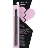 Wet n Wild Liquid Eyeliner, Waterproof, Ultra Black 1111509 - 0.9 Millilitre 