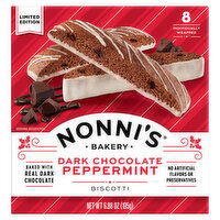 Nonni's Biscotti, Dark Chocolate Peppermint - 8 Each 