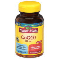 Nature Made CoQ10, 200 mg, Softgels, Value Size - 80 Each 