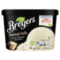 Breyers Ice Cream, Homemade Vanilla - 1.5 Quart 