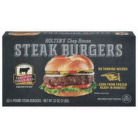 Holten's Chop House Steak Burgers - 6 Each 