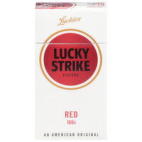 Lucky Strike Cigarettes, Red 100s, Filters - 20 Each 