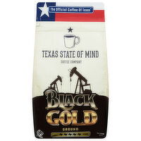 Texas State of Mind Coffee Company Coffee, Ground, Black Gold - 12 Ounce 