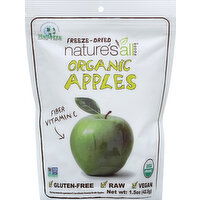 Nature's All Foods Apples, Organic, Freeze-Dried - 1.5 Ounce 